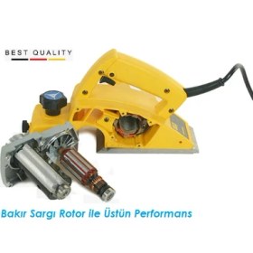 Resim Staxx Çift Bıçaklı Elmas Ağzı Planya Makinası 1600W 82 mm Bıçak 