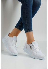 Resim Devida Lunar Serisi Kadın Spor Ayakkabı Beyaz 
