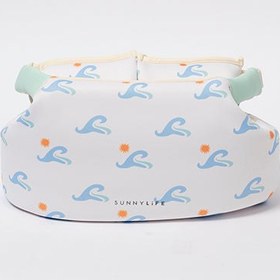 Resim Sunnylife | Sid the Seagull Mavi Dalgalar Yaş Şişme Yelek, 3-6 Yaş 