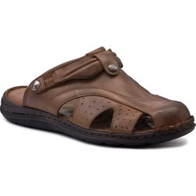 Resim Gedikpaşalı 2007 Kahve Erkek Terlik-Sandalet 