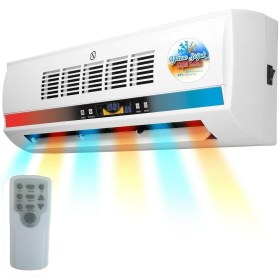 Resim Simtech KM-1717-HC Duvar Tipi Fanlı Seramik Isıtıcı Ve Vantilatör 