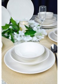 Resim Hayal 18 Parça 6 Kişilik Porselen Yemek Takımı 