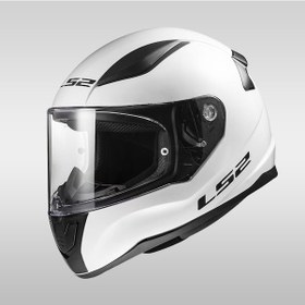 Resim Ls2 Rapid 2 Motosiklet Kaskı Beyaz 