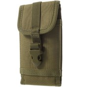 Resim Outdoor Kancalı Askeri Kamuflaj Desenli Spor Çanta Haki 