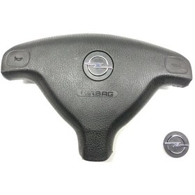 Resim Opel Corsa B Direksiyon Airbag Kapağı Armalı Ve Perçinli 