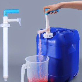Resim Ev Yağ Emme Cihazı Tüketim Yağı Çıkarıcı Büyük Kova Dizel Motor Yağı Boşaltma Pompası Manuel Yağ Emici, Yağ Tamburları ve Boruların Temizliği İçin Uygun Yüksek Verimli Yağ Alma Aracı - Dayanıklı ve Kullanımı Kolay 