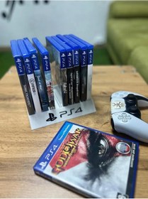 Resim Ps4 Diski İçin Beyaz Ayaklı Raf 334928406 