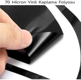 Resim Graficar Design Peugeot 308 ile Uyumlu T9 Stop Çerçevesi Sticker Kolay Uygulama Uzun Ömürlü, Parlak Siyah 