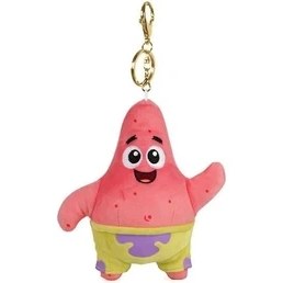Resim HaiTun Patrick Anahtarlık Sevimli Peluş Sbongebob Anahtarlık Kolye Oyuncak (Yurt Dışından) 