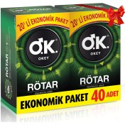 Resim Okey Rötar 40'lı Fırsat Prezervatif Paketi 