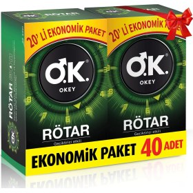Resim Okey Rötar 40'lı Fırsat Prezervatif Paketi 