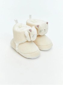 Resim LC Waikiki LCW STEPS Cırt Cırtlı Kız Bebek Panduf (W5) 