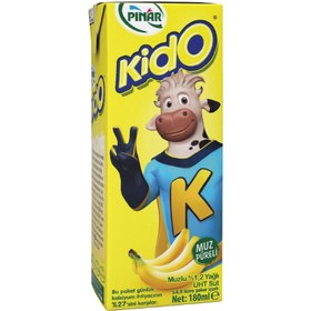 Resim Pınar Kido Muzlu Süt 180 ml 