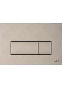 Resim 740-2395 - VitrA Root Square Kumanda Paneli - Fırçalı Nikel 