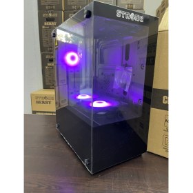 Resim Strong Berry Bilgisayar Kasası 3x Argb Fanlı + 600WATT Güç Kaynağı 