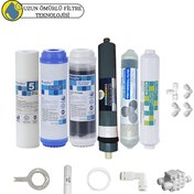 Resim Pemax Water Solutions Purefer Açık Kasa Çift Karbonlu Sertifikalı 6'lı Platinium Mebran Şeffaf 4'lü Mineral 