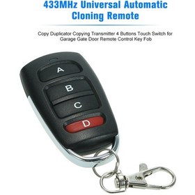 Resim Kosona 433mhz 4 Tuşlu Sabit Frekans Güçlendirilmiş Akıllı Kopyalama Kumanda - Garaj/ Elektrikli Kapı/alarm Kontrolü - 1 Adet Kb-1304 