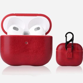 Resim Gpack Apple Airpods 3.Nesil Kılıf Suni Deri Kancalı Silikon SF9 