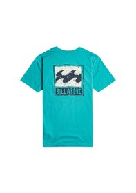 Resim Bıllabong Billabong Unisex Çocuk Tişört Stamp Ss Deniz Yeşili 1977 Yeşil 