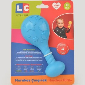 Resim Lc Kırmızı Marakas Çıngırak Mavi 