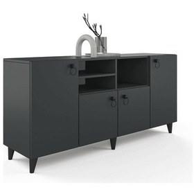 Resim Malta Konsol - Antrasit 