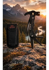 Resim Gerber Çok Fonksiyonlu Çekiçli Pense + Bez Taşıma Çantası Era06937 Siyah 