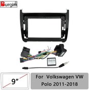 Resim Volkswagen Polo 2014 Android Teyp Çerçeve 9 Inch - Soket - Canbus 