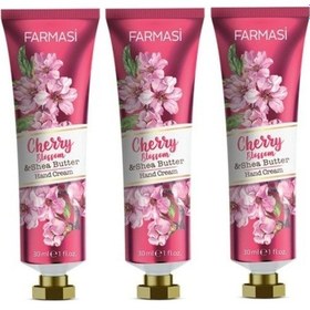 Resim Farmasi Kiraz Çiçeği ve Shea Yağı El Kremi 3 x 30 ML 
