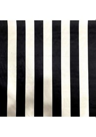 Resim Siyah Beyaz Çizgili Döşemelik Kumaş (4 Renk Seçeneği) 