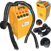 Resim Proxtech Oto Yıkama Sektörünün Tercih Ettiği 4 Kollu Ahtapot Sıcak Hava Üfleme Makinesi 10MT Hortum Hediye 