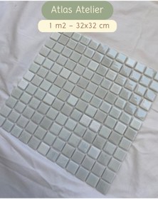 Resim Atlas Atelier Sanatsal Çalışmalar İçin Cam Mozaik 1m2 10 File 