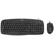 Resim Everest UN-795 Siyah Usb Q Multimedia Klavye + Mouse Set 
