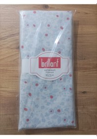 Resim Brillant Yastık Kılıfı Açik Mavi 