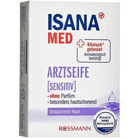 Resim Isana med kati sabun 100gr hassas parfumsuz 