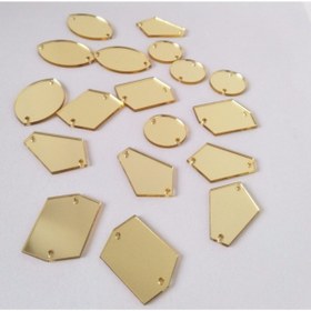 Resim YENİ HEDİYELİK DÜNYAM Akvaryum Tasarlayın – Akrilik 50 Adet Küpe Deliği Olan Yapışkanlı Model 