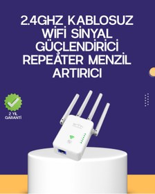 Resim ÇAVDAR Çift Bantlı Otomatik Kurulum WiFi Repeater Menzil Genişletici 