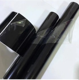 Resim Piano Black Siyah Hava Kanallı Parlak Jelatinli 30cmx1metre 