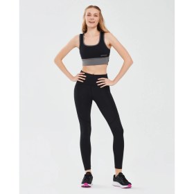 Resim Skechers Performance Coll. W Mid Support Bra Kadın Siyah Sporcu Sütyeni S241110-001 