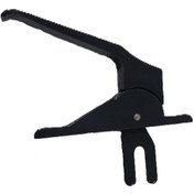 Resim Alüminyum İspanyolet Pencere Kolu Antrasit 