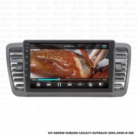 Resim Araç Multimedya Subaru Legacy Android 12 Carplay 4gb Ram + 64gb Hdd 2004-2009 Navigasyon Ekran Myw 