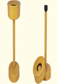 Resim KG-GOLDPAPER Alüminyum Ayaklı Küllük 