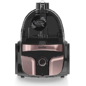 Resim Simfer SİMFER SK-6301 TOZ TORBASIZ ELEKTRİKLİ SÜPÜRGE CLEANPOWER S4 ROSEGOLD 
