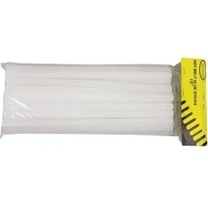 Resim Şeffaf Sıcak Silikon Çubuğu Mum Silikon Ince 1 kg 30 cm 