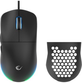 Resim Rampage BLINK Siyah 7 Makro Tuşlu RGB 12800 DPI Gaming Oyuncu Mouse 