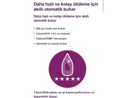 Resim Philips 2700W Profesyonel Titanyum Tabanlı Buhar Kazanlı Ütü - Dynamiq Hareket Sensörlü, Kireç Önleyici Sistemli, En Güçlü Şok Buhar ve Kesintisiz Ütüleme Deneyimi 
