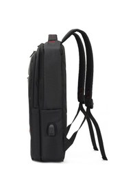 Resim Mack Mcc-007 17.3" Offıce Usb Girişli Notebook Sırt Çantası Siyah Bej - Siyah 