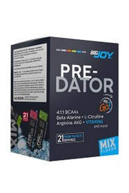Resim Preworkout Predator Go! Mix Aroma 17g X 21 Adet 357 G Pre-workout Aminoasit 