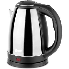 Resim shoptekno Elektrikli Su Isıtıcı 1.8 litreli Hazneli Paslanmaz Çelik Kettle 