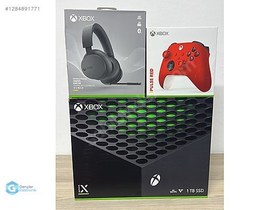 Resim MICROSOFT XBOX Series X CD 1TB + 2 KOL + Headset Kulaklık 
