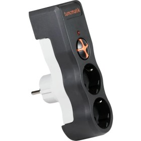 Resim Tunçmatik Powersurge 2'li 525 Joule Enerji Koruma Prizi Siyah 